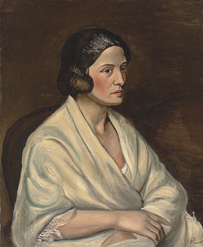 Buste de femme au châle by Andre Derain