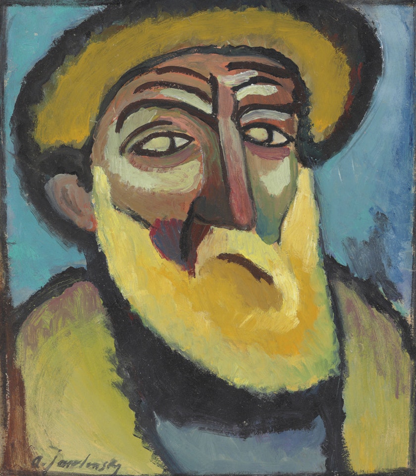 Bärtiger Alte by Alexej von Jawlensky