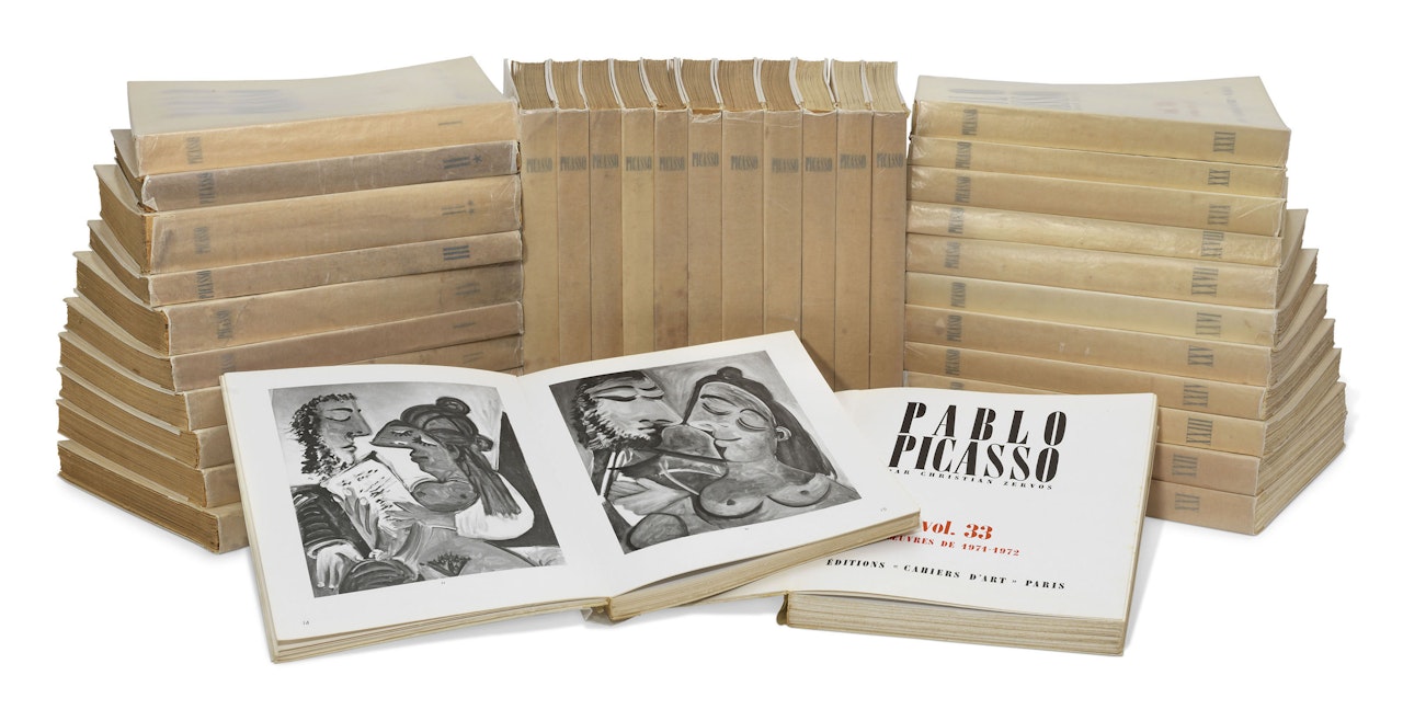 Pablo Picasso 1895-1973, Catalogue raisonné. Paris: Editions Cahiers d'Art, 1957-1978 by Christian Zervos