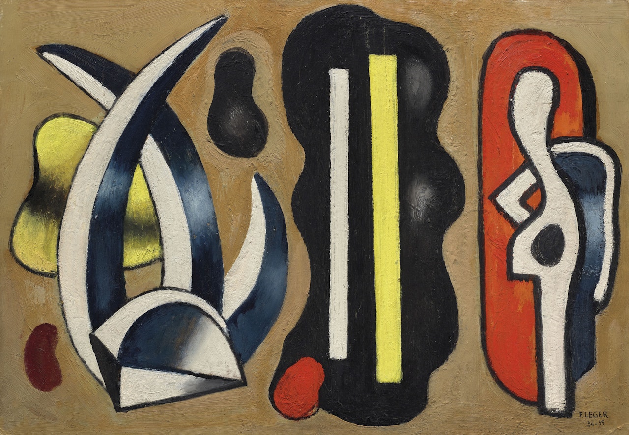 Composition à l'Aloès by Fernand Leger