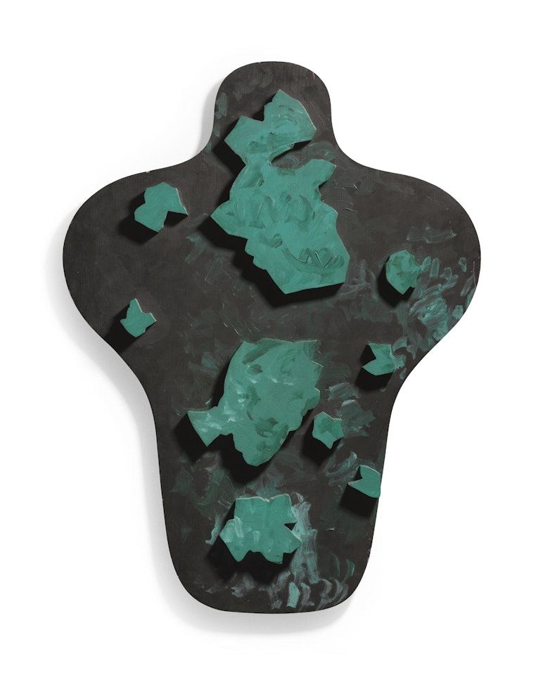 Formes symétriques aux flocons de hasard by Jean Arp