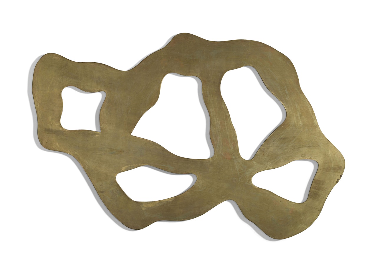 Découpage no. 6 dit Carcasse de nuage by Jean Arp