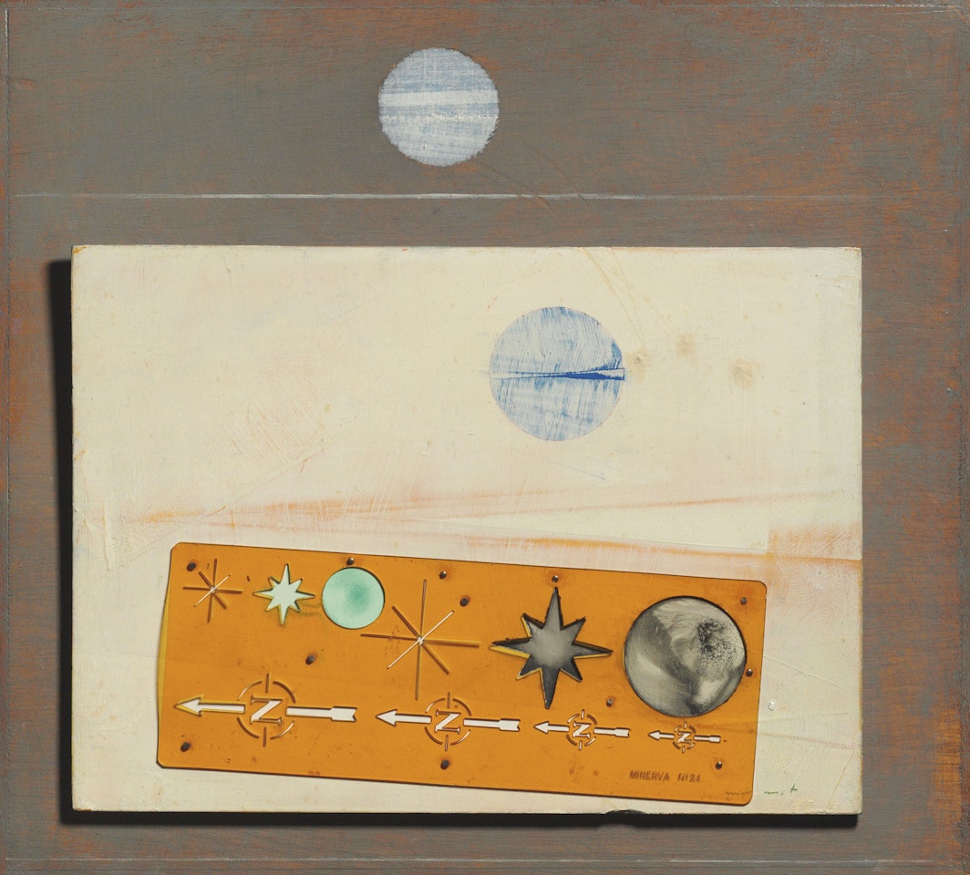 Table d'orientation (or Magie blanche) by Max Ernst