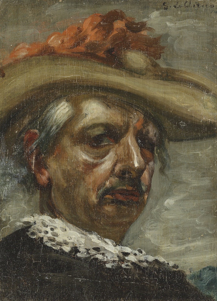 Autoritratto in costume by Giorgio de Chirico