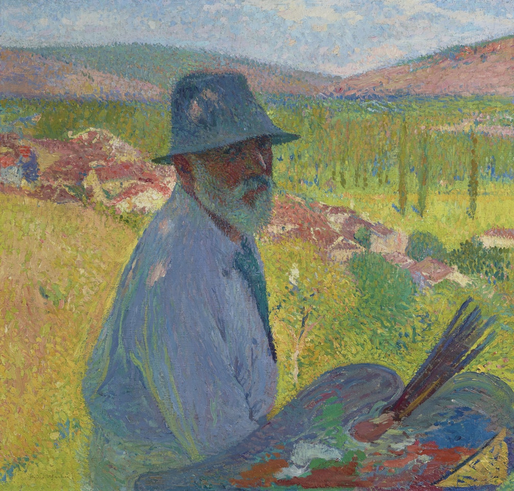 Autoportrait à La Bastide-du-Vert by Henri Martin