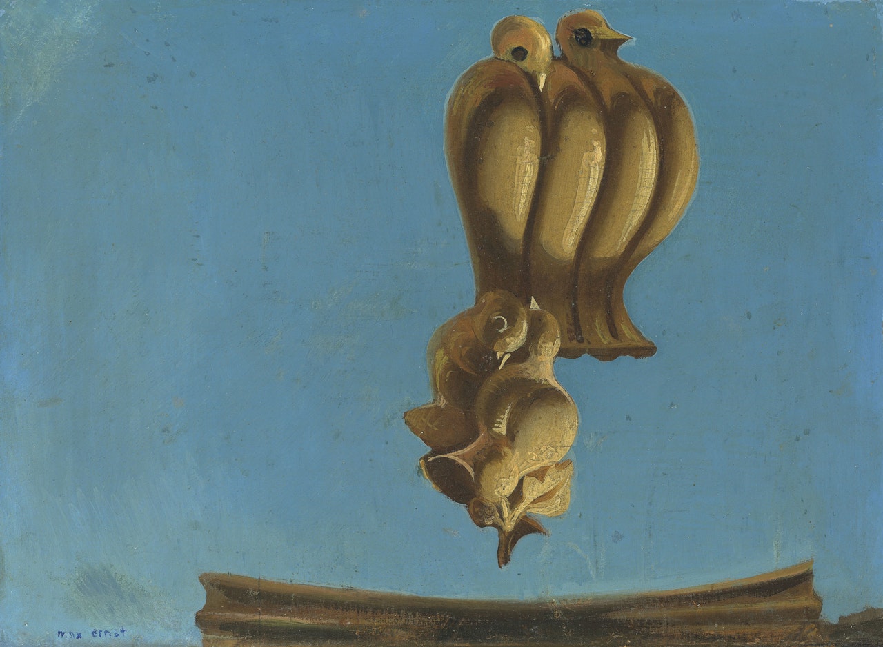 Projet pour le monument aux oiseaux by Max Ernst