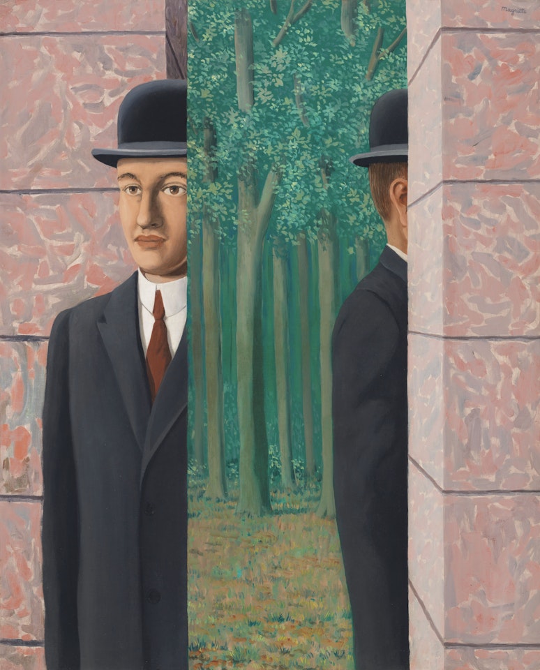 Le lieu commun by René Magritte