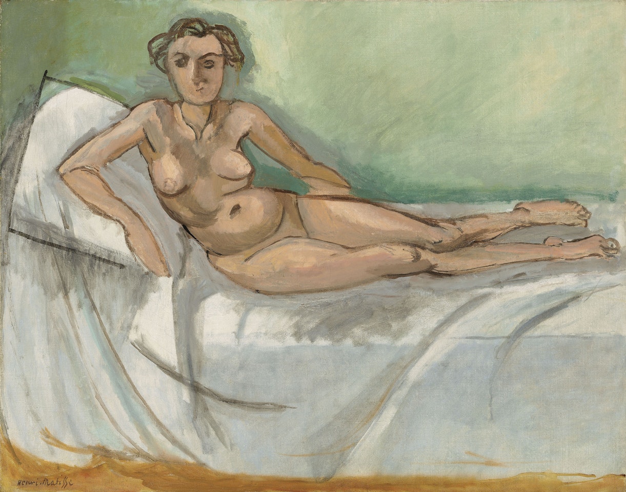 Nu demi couché by Henri Matisse