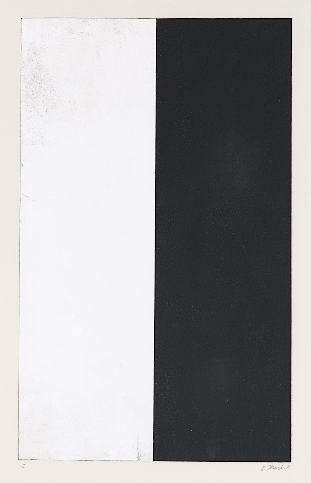 Ten Days: one plate by Brice Marden