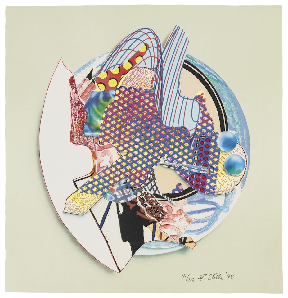 Iffish, from Imaginary Places III by Frank Stella