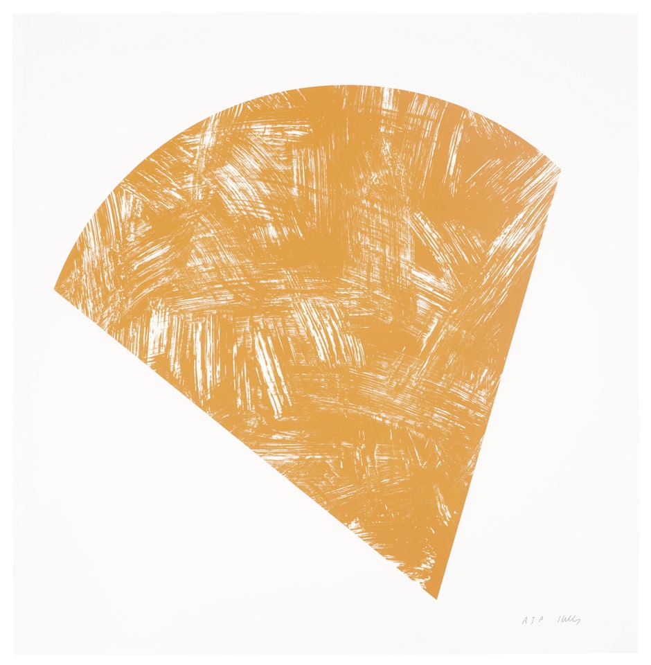 Untitled (Orange State I), from Purple Red Gray Orange by Ellsworth Kelly