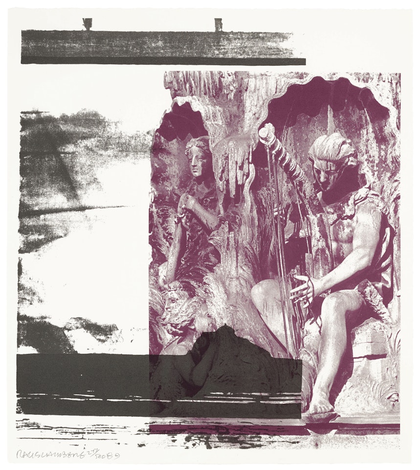 Dallas Cares by Robert Rauschenberg