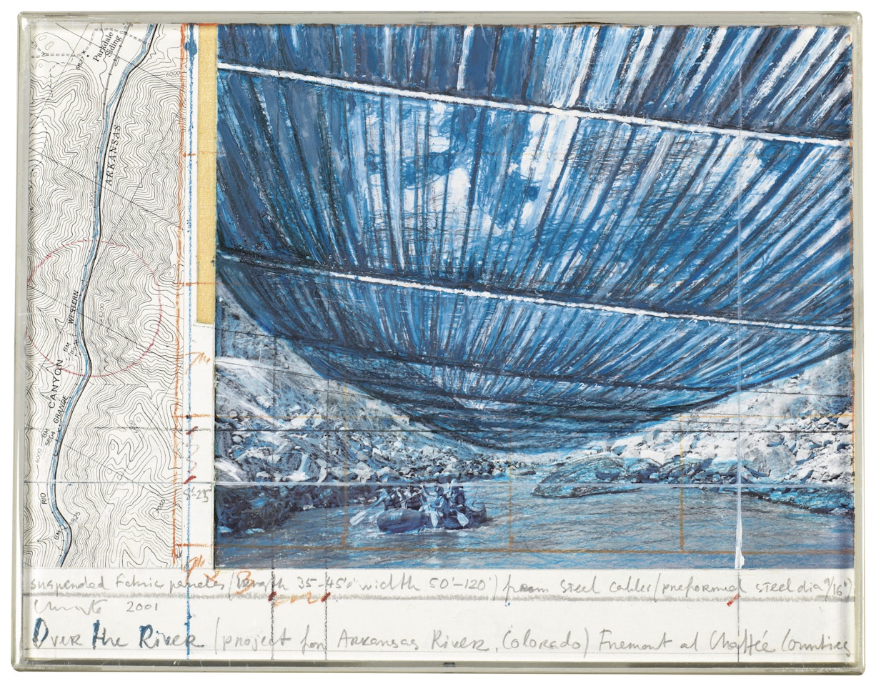 Over the River (Project for Arkansas River, Colorado) by Christo