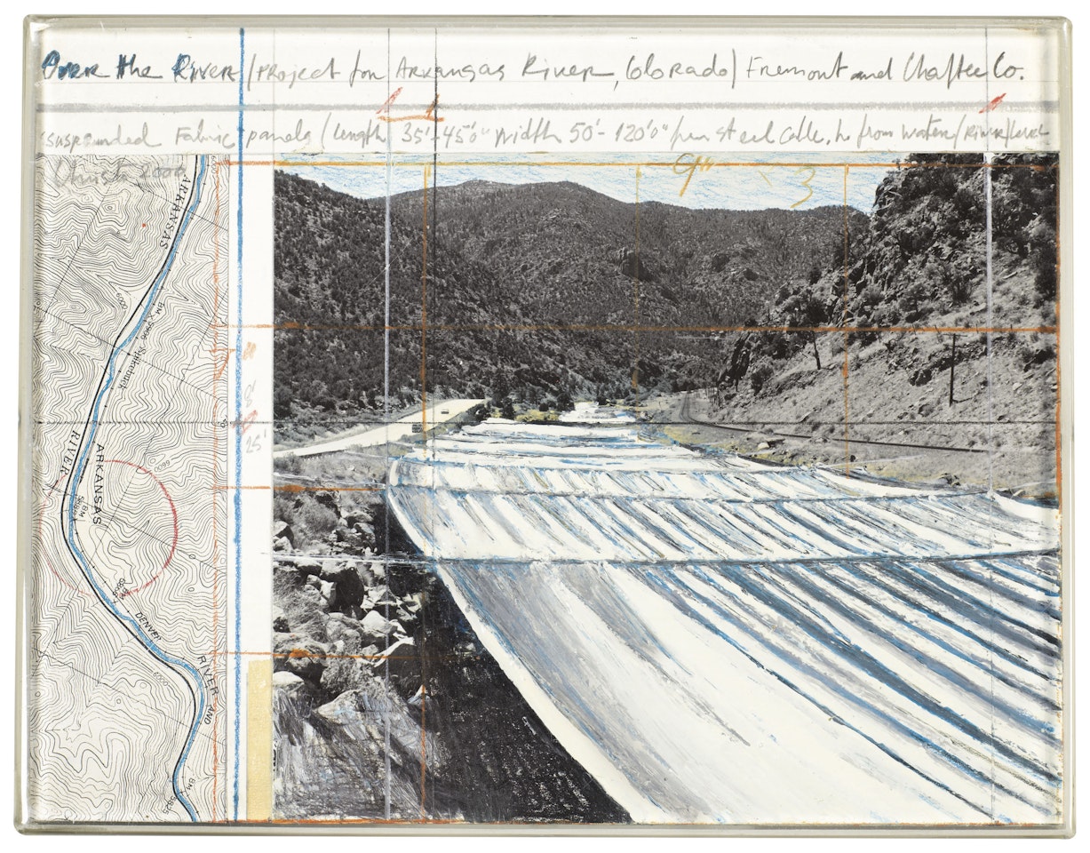 Over the River (Project for Arkansas River, Colorado) by Christo