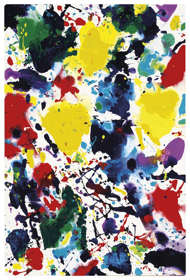 Untitled by Sam Francis