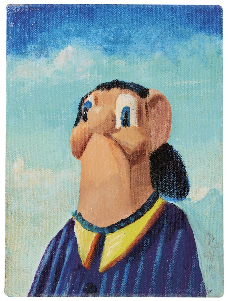 The Gas Station Attendant by George Condo
