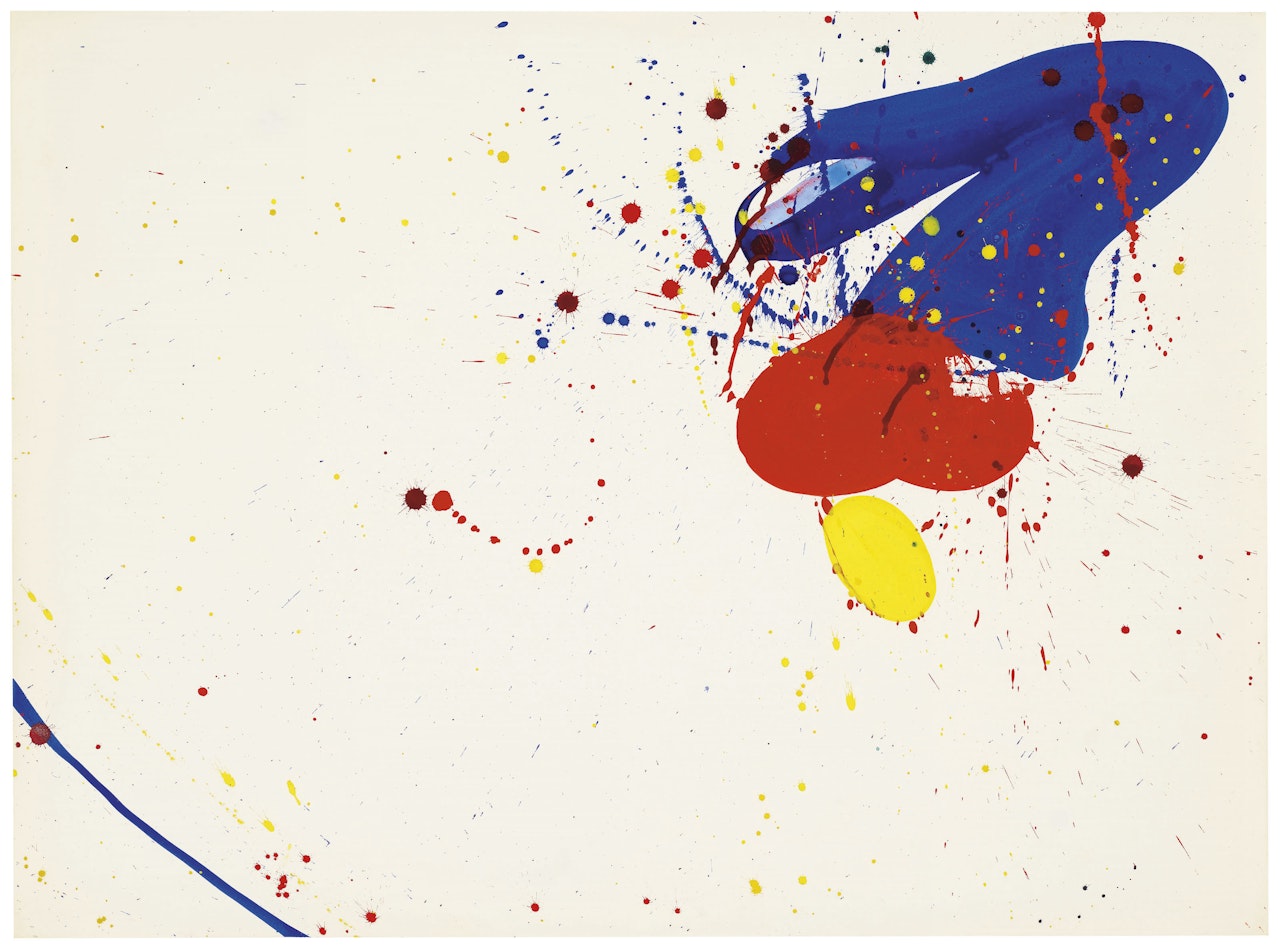 Untitled by Sam Francis