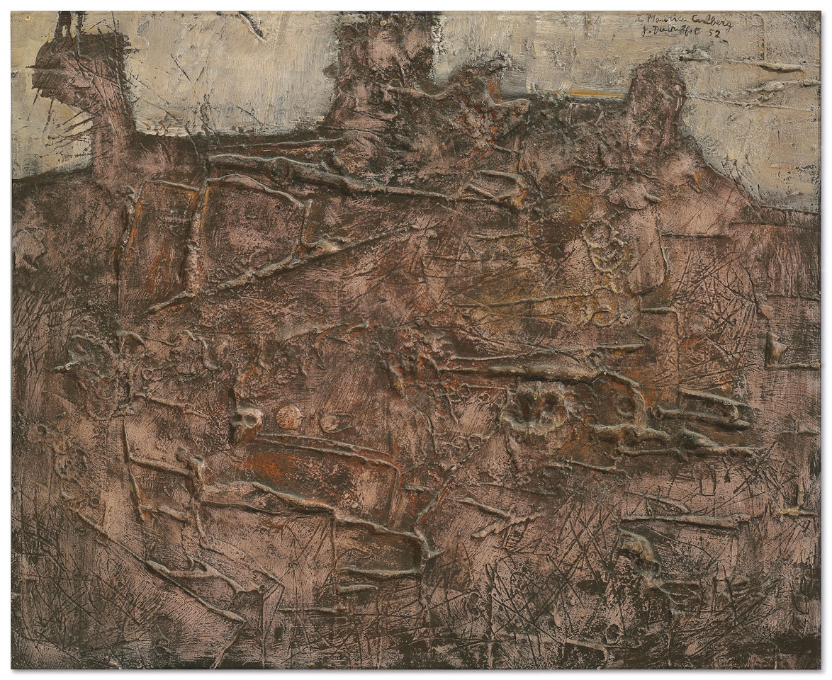 Paysage philosophique à Maurice Culberg by Jean Dubuffet