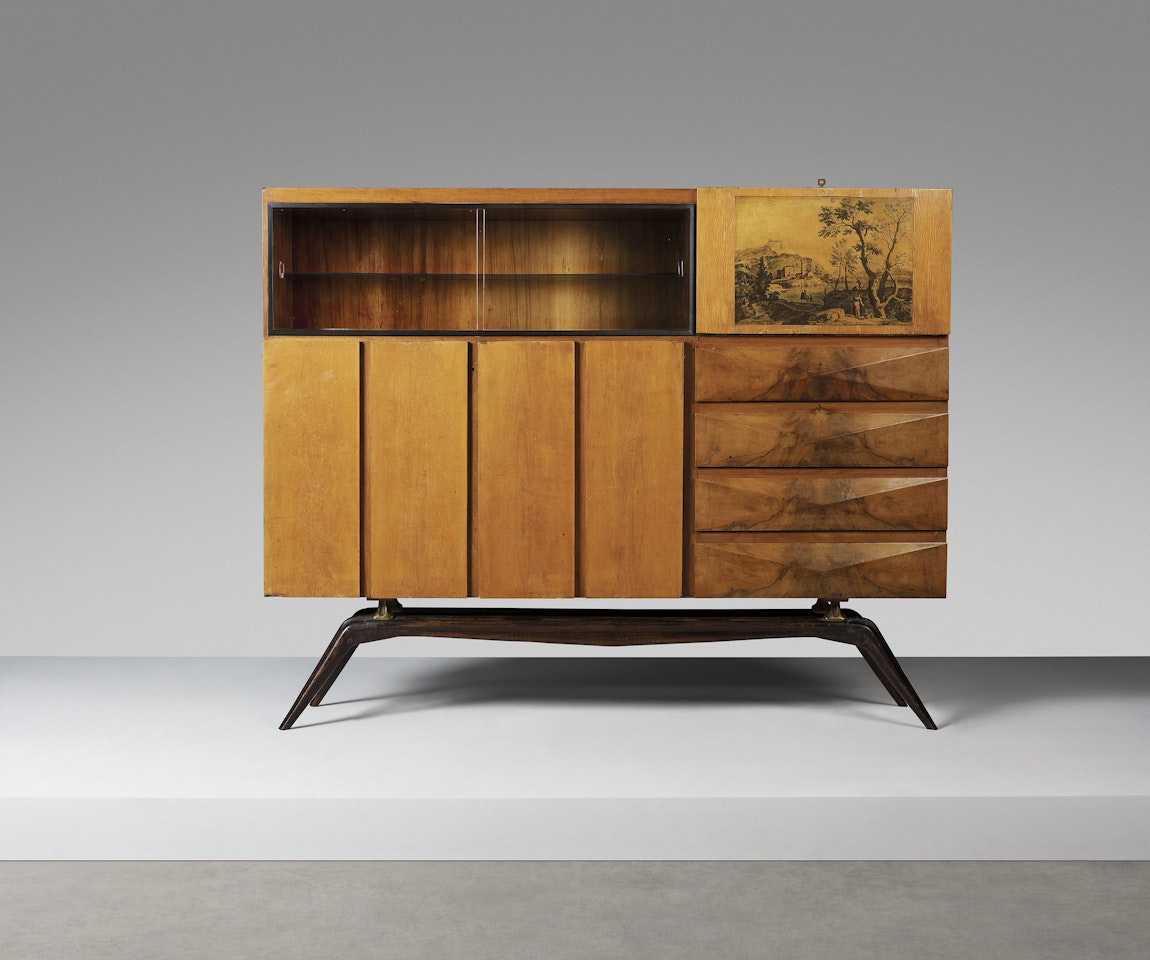 A Unique Cabinet, for The Casa Albonico, Turin by Carlo Mollino