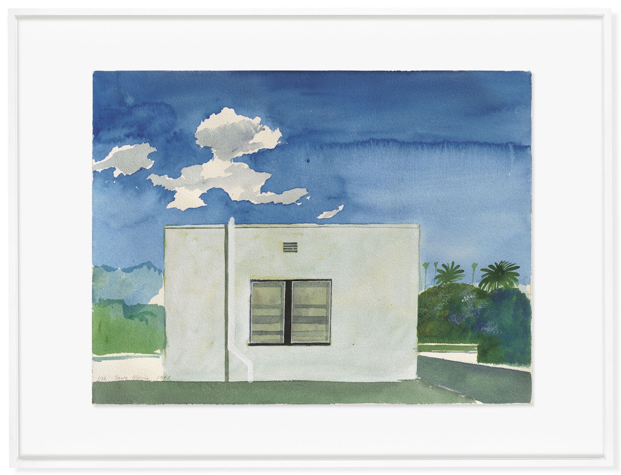 Santa Monica by David Hockney