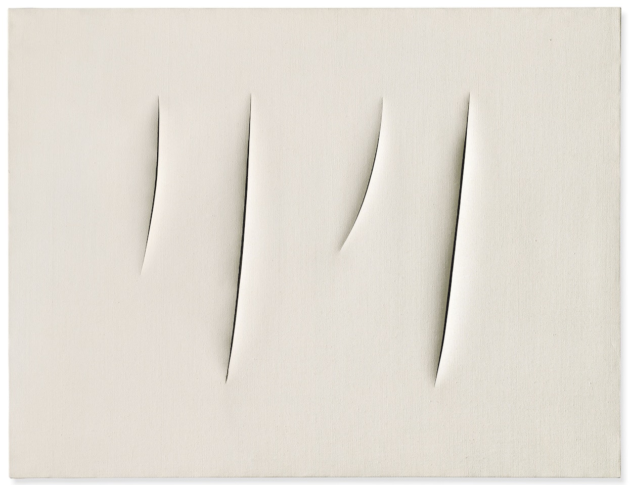 Concetto spaziale, Attese by Lucio Fontana