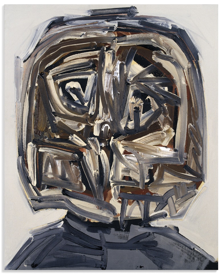 Portrait imaginaire (Imaginary Portrait) by Antonio Saura