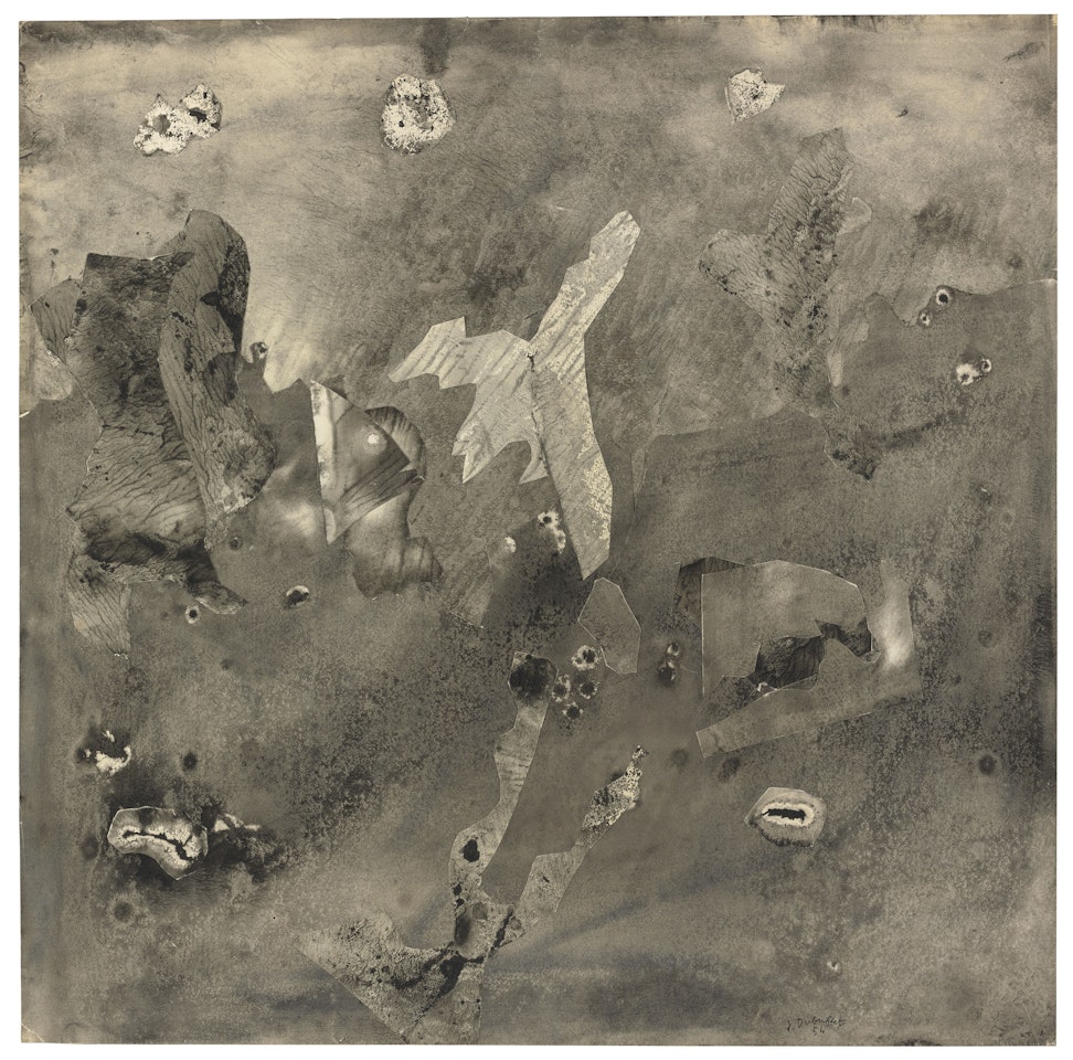 Paysage des perceptions distraites (Landscape with Distorted Perceptions) by Jean Dubuffet