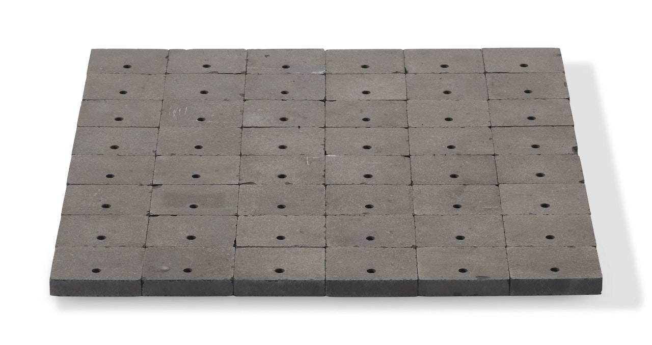 Pierced Field by Carl Andre