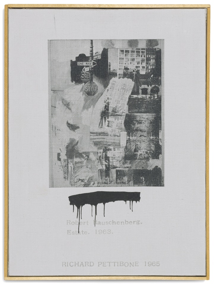 Robert Rauschenberg, 'Estate' by Richard Pettibone