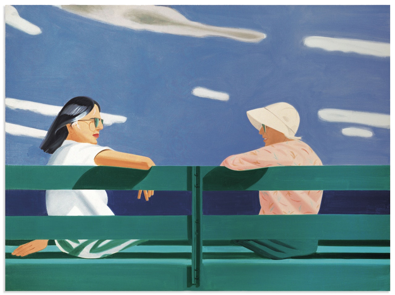 Ada and Louise by Alex Katz