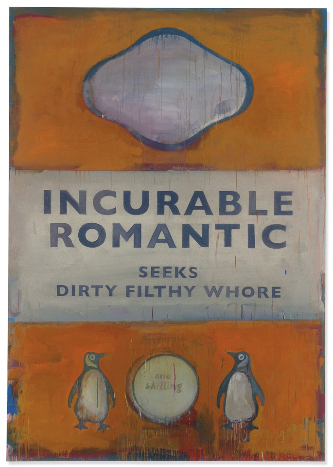 Incurable Romantic Seeks Dirty Filthy Whore by Harland Miller