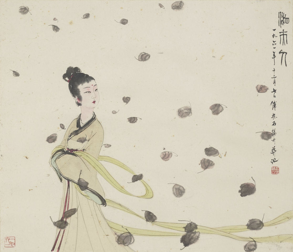 CELESTIAL WOMAN by Fu Baoshi