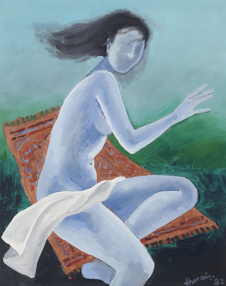Valentina by M.F. Husain