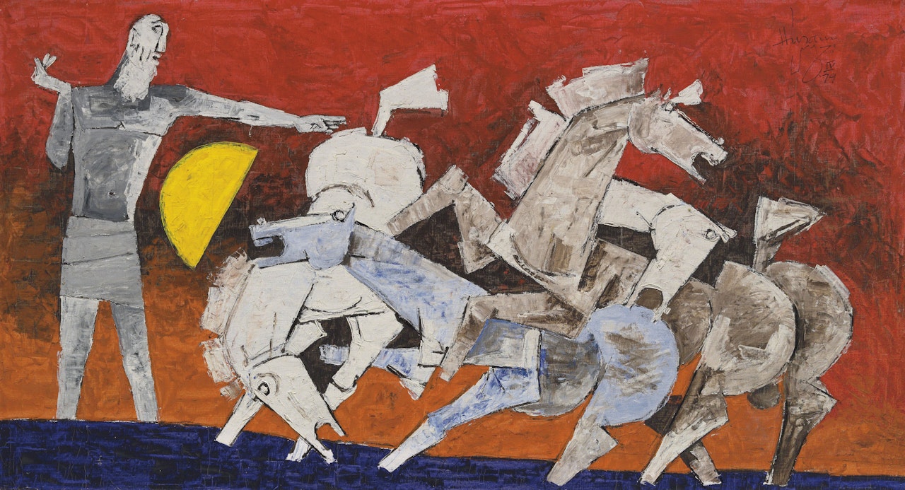Equus by M.F. Husain