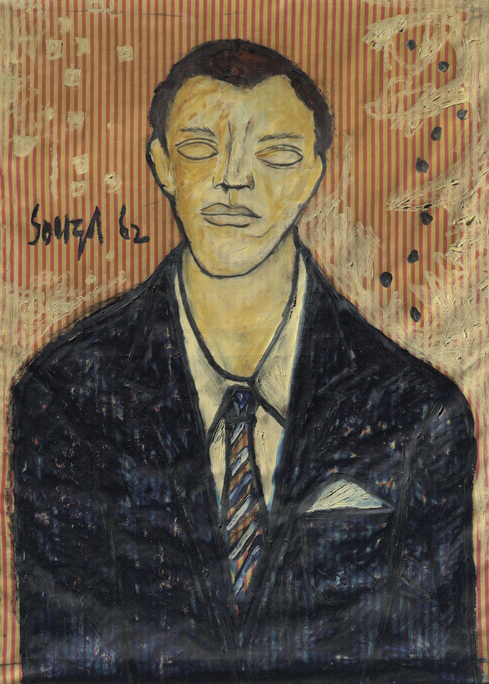 Untitled (Portrait of Frank Norman) by Francis Newton Souza