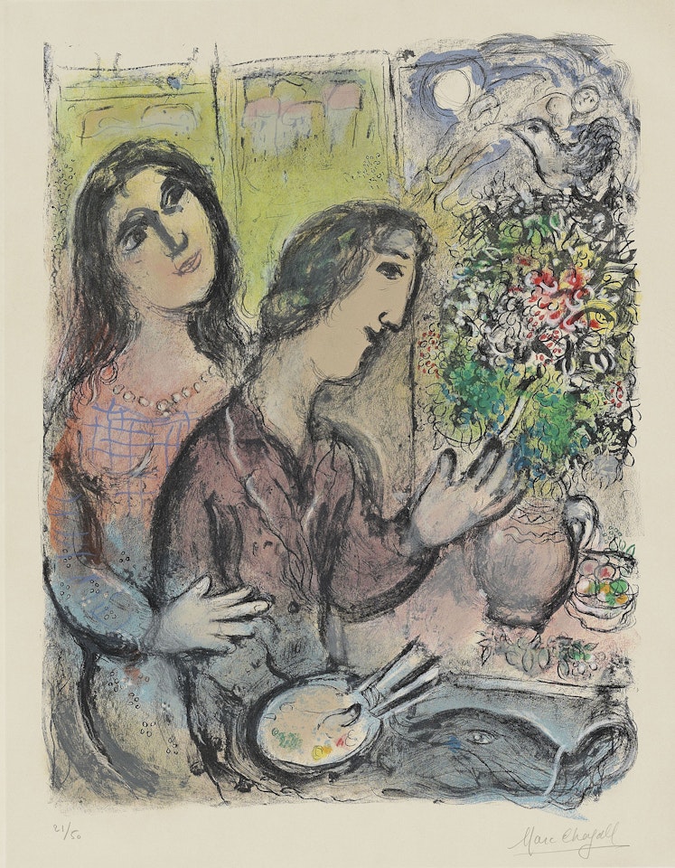La femme du peintre by Marc Chagall
