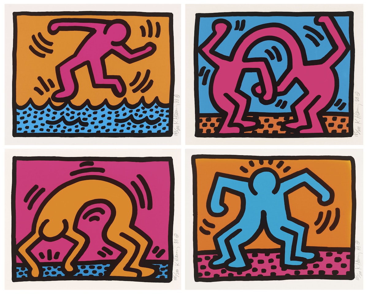 Pop Shop II by Keith Haring