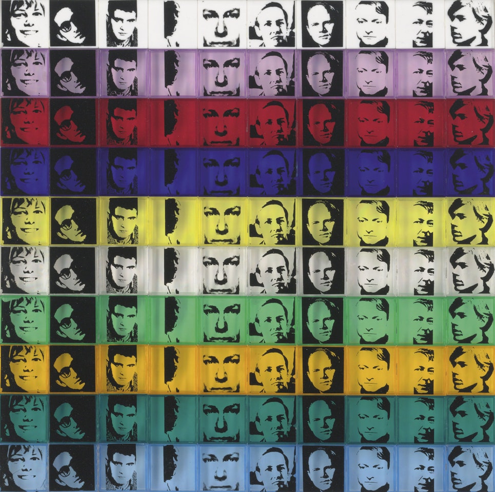 Portraits of the Artists, from: Ten from Leo Castelli by Andy Warhol