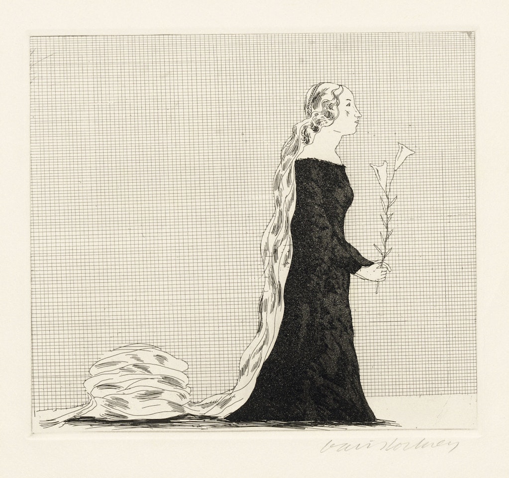 The Older Rapunzel, from: Six Fairy Tales by David Hockney