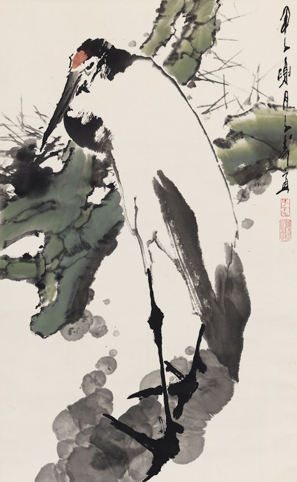 Crane by Wang Ziwu