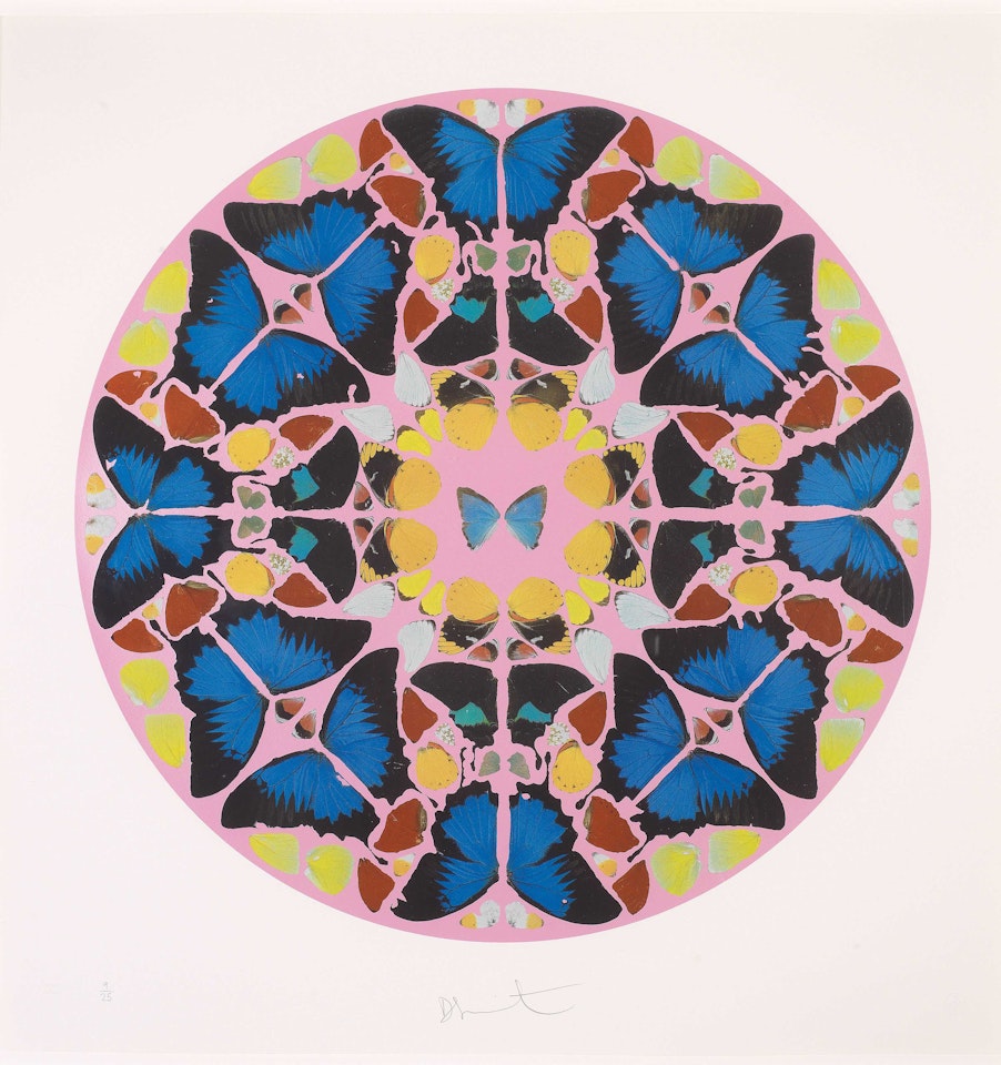 Coeli Enarrant, from Psalm Print by Damien Hirst
