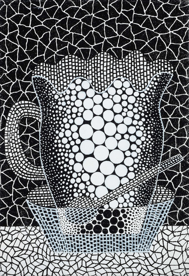 Coffee Cup by Yayoi Kusama