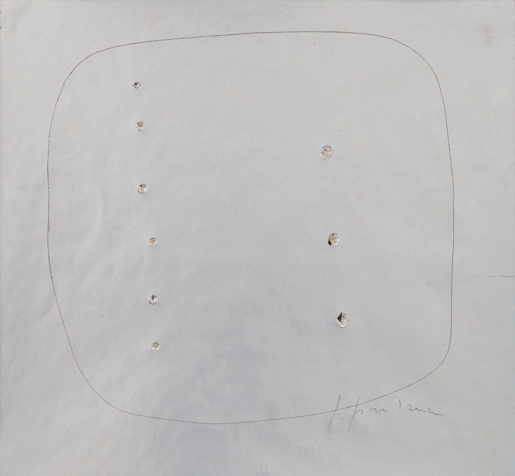 Concetto spaziale by Lucio Fontana