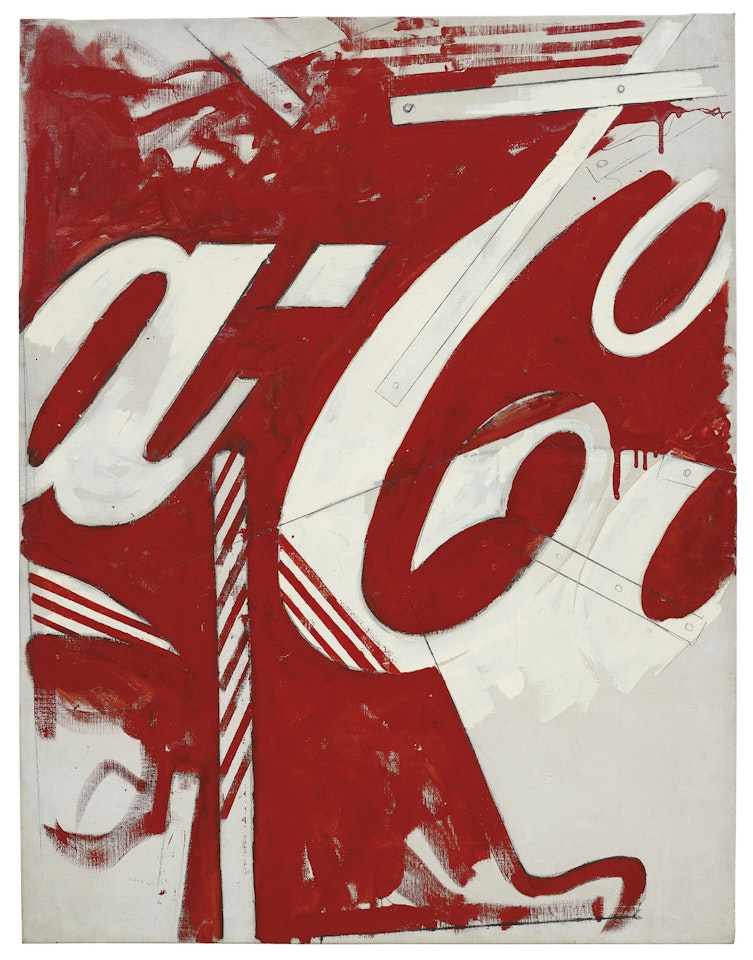 Elemento per paesaggio by Mario Schifano