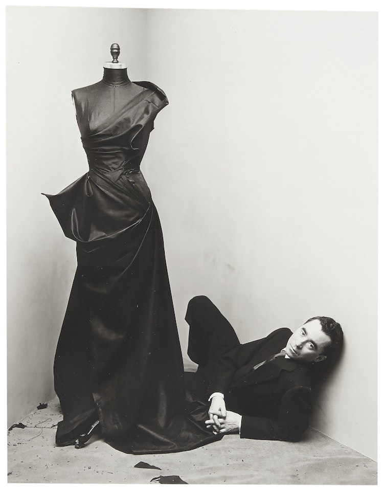 Charles James, New York, February 28, 1948 by Irving Penn