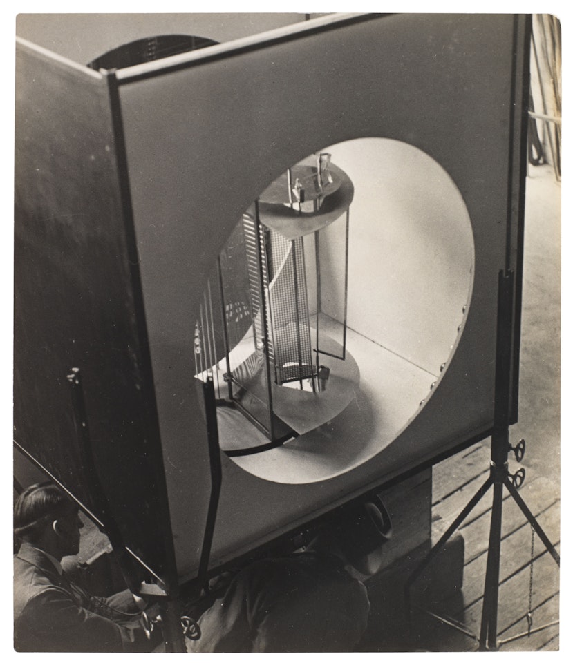 Light Prop for an Electric Stage (Light-Space Modulator), 1930 by László Moholy-Nagy