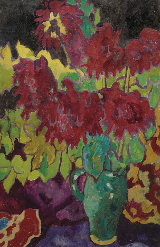 Dahlias by Louis Valtat