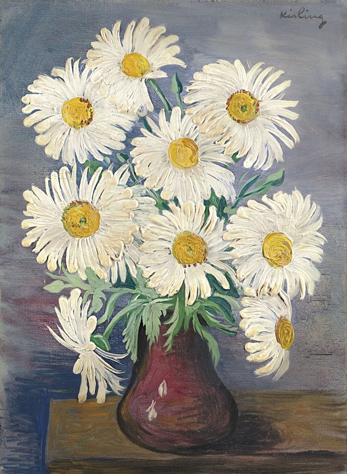 Bouquet de marguerites by Moïse Kisling