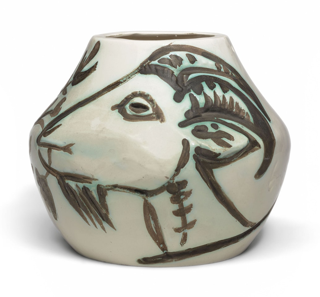 Vase aux chèvres (A.R. 156) by Pablo Picasso