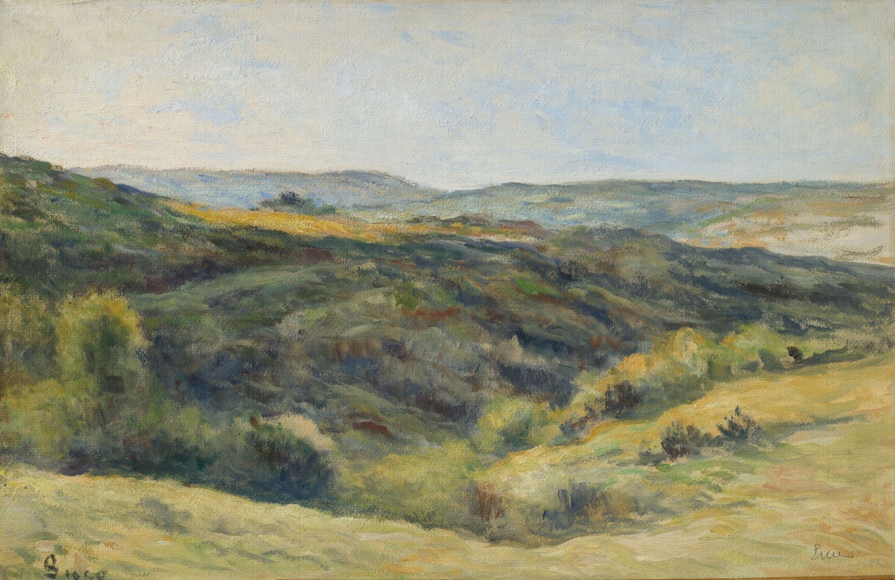 Rolleboise, les coteaux de la Rouge Voie by Maximilien Luce
